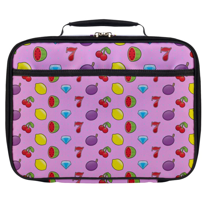 Slot Machine Wallpaper Full Print Lunch Bag