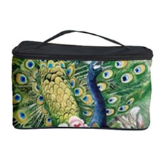 Peafowl Peacock Feather Beautiful Cosmetic Storage by Sudhe