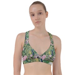 Peafowl Peacock Feather Beautiful Sweetheart Sports Bra by Sudhe