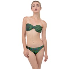 Kaleidoscope Art Unique Design Classic Bandeau Bikini Set