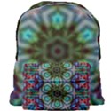 Abstract Art Background Flames Giant Full Print Backpack View1