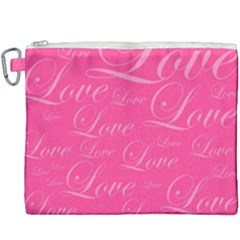 Pinklove Canvas Cosmetic Bag (xxxl)