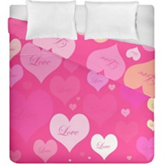 Heartsoflove Duvet Cover Double Side (king Size)