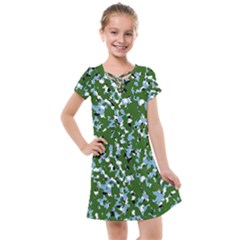 Greencamo1 Kids  Cross Web Dress