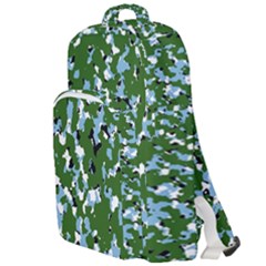 Greencamo1 Double Compartment Backpack