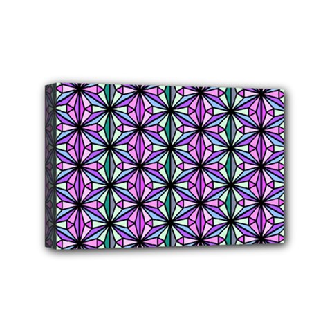 Triangle Seamless Mini Canvas 6  X 4  (stretched) by Mariart