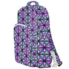 Triangle Seamless Double Compartment Backpack by Mariart