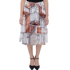 Rag Flats Onion Flats Llc Architecture Drawing Graffiti Architecture Classic Midi Skirt