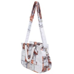 Rag Flats Onion Flats Llc Architecture Drawing Graffiti Architecture Rope Handles Shoulder Strap Bag