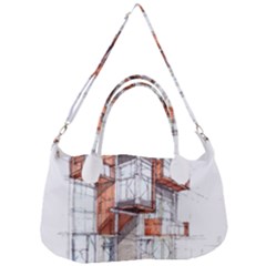 Rag Flats Onion Flats Llc Architecture Drawing Graffiti Architecture Removal Strap Handbag