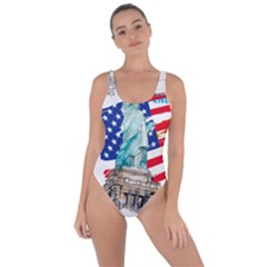 Statue Of Liberty Independence Day Poster Art Bring Sexy Back Swimsuit