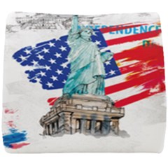 Statue Of Liberty Independence Day Poster Art Seat Cushion