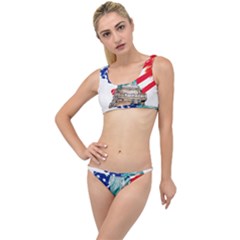 Statue Of Liberty Independence Day Poster Art The Little Details Bikini Set