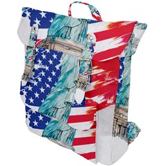 Statue Of Liberty Independence Day Poster Art Buckle Up Backpack