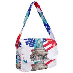 Statue Of Liberty Independence Day Poster Art Courier Bag