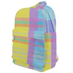 Easter Background Easter Plaid Classic Backpack