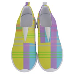 Easter Background Easter Plaid No Lace Lightweight Shoes by Simbadda