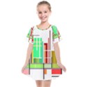 Business Finance Statistics Graphic Kids  Smock Dress View1