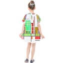 Business Finance Statistics Graphic Kids  Smock Dress View2