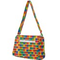 Background Colorful Abstract Front Pocket Crossbody Bag View2