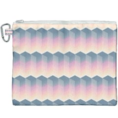 Seamless Pattern Background Block Canvas Cosmetic Bag (xxxl) by Simbadda