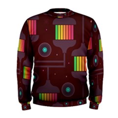 Non Seamless Pattern Background Men s Sweatshirt by Simbadda