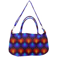 Background Colorful Abstract Removal Strap Handbag by Simbadda