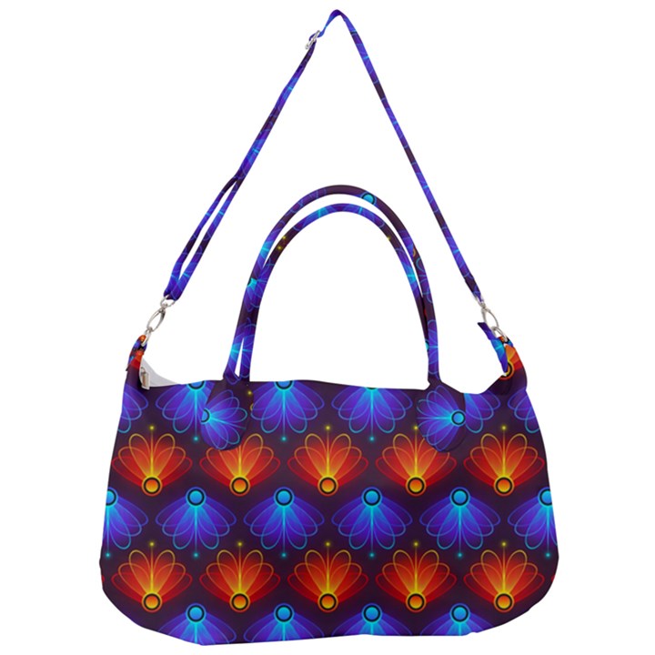 Background Colorful Abstract Removal Strap Handbag