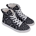 Fractal Science Art Technology Men s Hi-Top Skate Sneakers View3