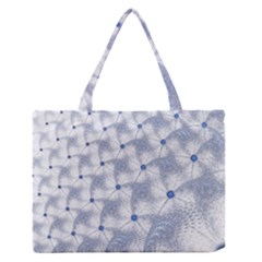 Fractal Art Artistic Pattern Zipper Medium Tote Bag