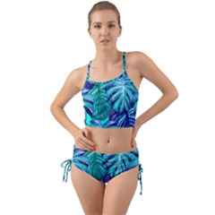 Leaves Tropical Palma Jungle Mini Tank Bikini Set