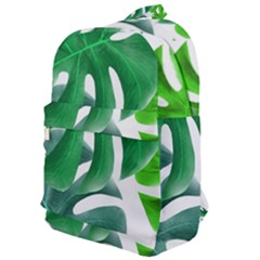 Tropical Greens Leaves Design Classic Backpack by Simbadda