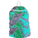 Painting Oil Leaves Reason Pattern Foldable Lightweight Backpack View1