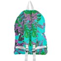 Painting Oil Leaves Reason Pattern Foldable Lightweight Backpack View2