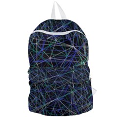 Abstract Background Reason Texture Foldable Lightweight Backpack by Simbadda
