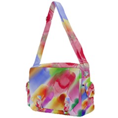 Colorful Watercolors                 Buckle Multifunction Bag by LalyLauraFLM
