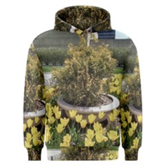 Columbus Commons Yellow Tulips Men s Overhead Hoodie by Riverwoman