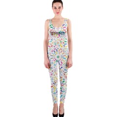 Boho Flowers One Piece Catsuit