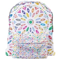 Boho Flowers Giant Full Print Backpack