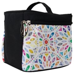 Boho Flowers Make Up Travel Bag (Big)