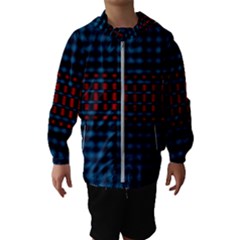 Signal Background Pattern Light Texture Kids  Hooded Windbreaker by Sudhe