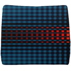 Signal Background Pattern Light Texture Seat Cushion by Sudhe