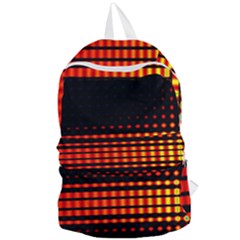 Signal Background Pattern Light Foldable Lightweight Backpack