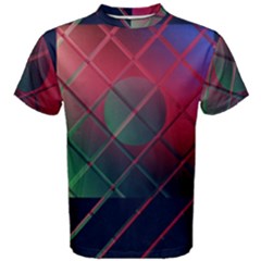 Fractal Artwork Abstract Background Men s Cotton Tee by Sudhe