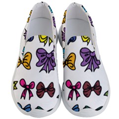 Bows Cartoon Ribbon Men s Lightweight Slip Ons by Bajindul