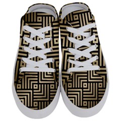 Geometric Pattern   Seamless Luxury Gold Vector Half Slippers by Sudhe