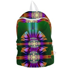 Abstract Art Fractal Creative Green Foldable Lightweight Backpack