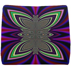 Abstract Artwork Fractal Background Pattern Seat Cushion by Sudhe