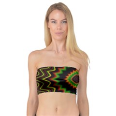 Fractal Artwork Idea Allegory Abstract Bandeau Top by Sudhe