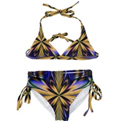 Artwork Fractal Allegory Art Kids  Classic Bikini Set by Sudhe